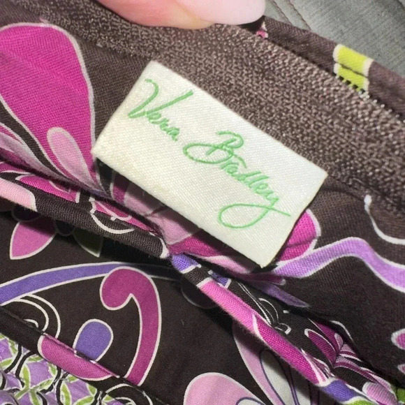 Vers Bradley Floral Quilted Shoulder Bag - Picture 9 of 10